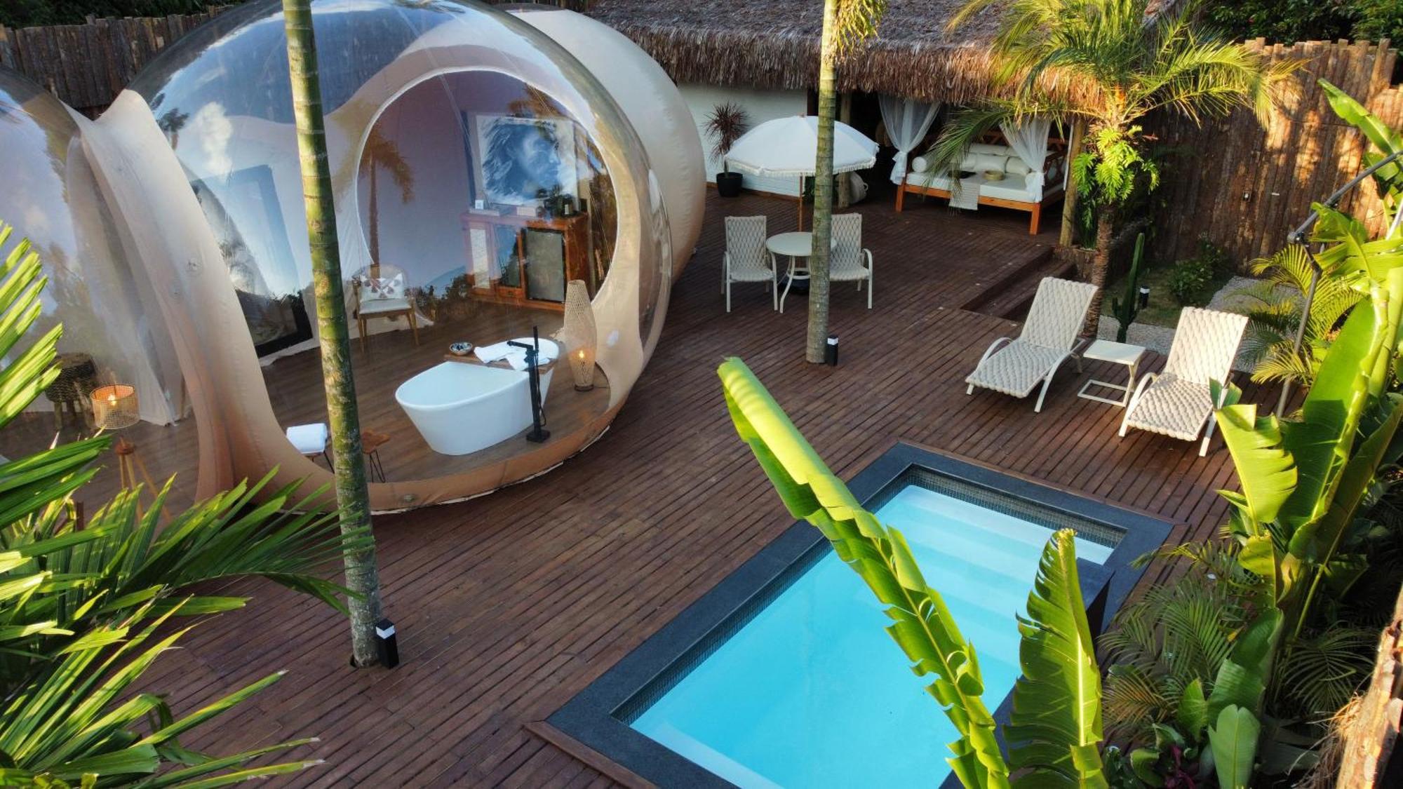 Zion Bubble Glamping Hotell Florianópolis Exteriör bild