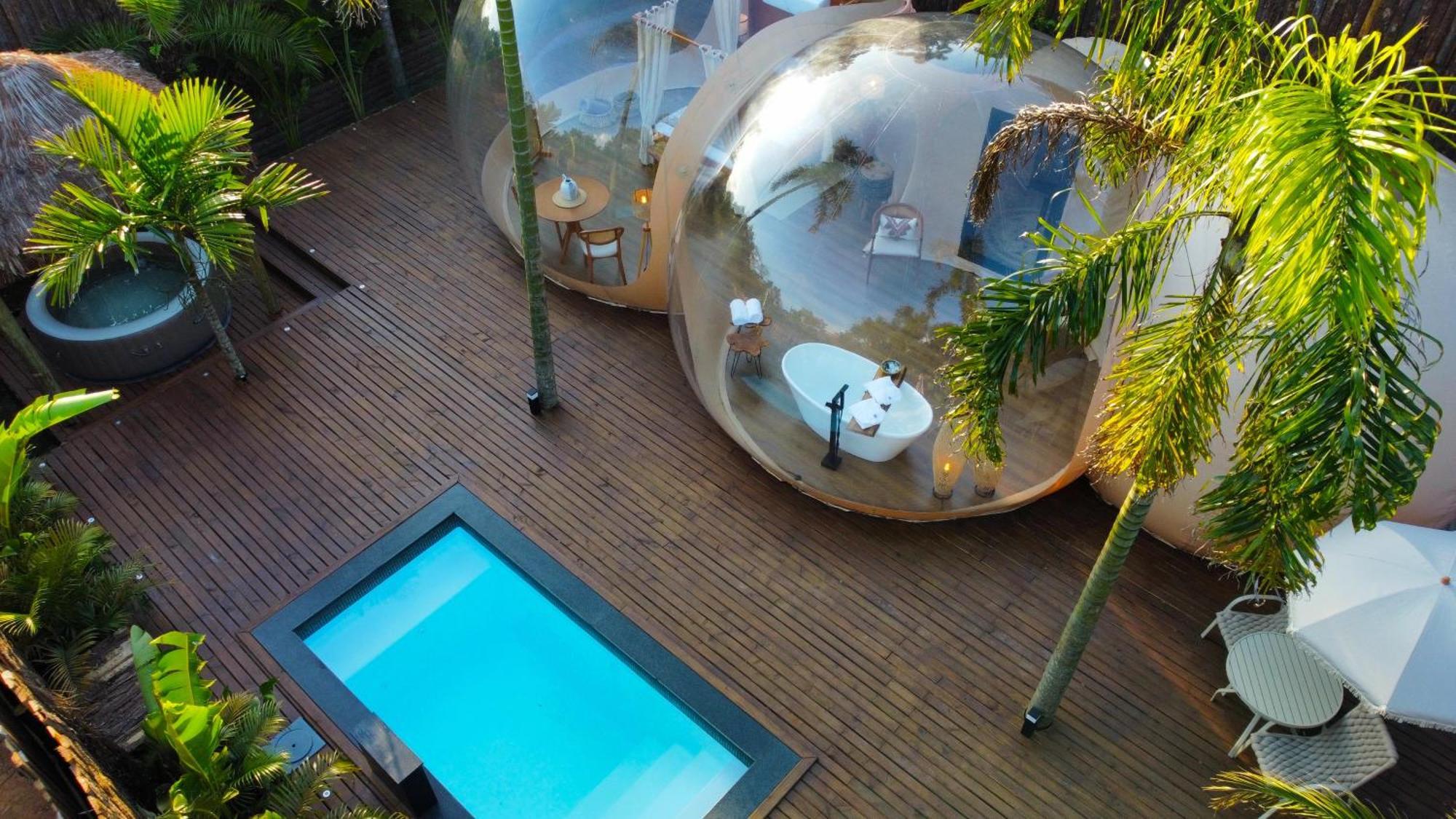 Zion Bubble Glamping Hotell Florianópolis Exteriör bild