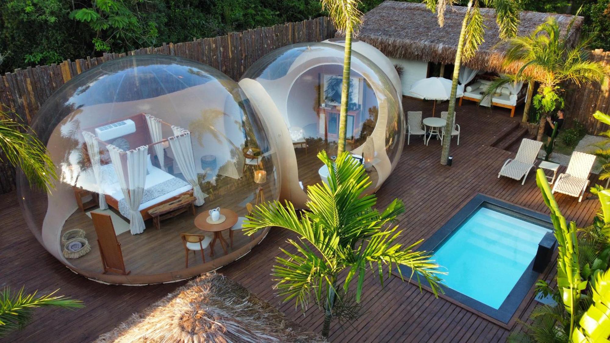 Zion Bubble Glamping Hotell Florianópolis Exteriör bild