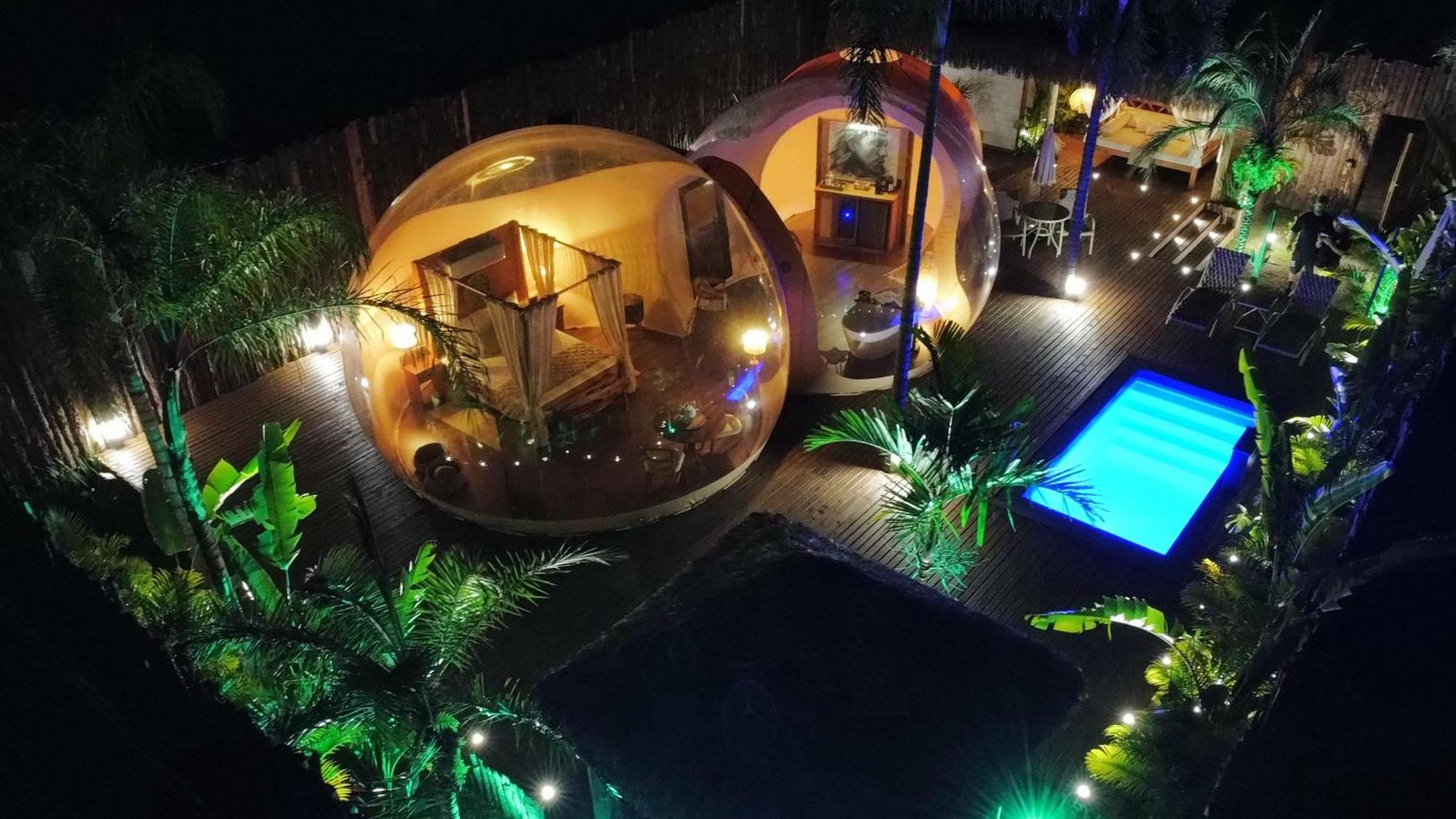 Zion Bubble Glamping Hotell Florianópolis Exteriör bild