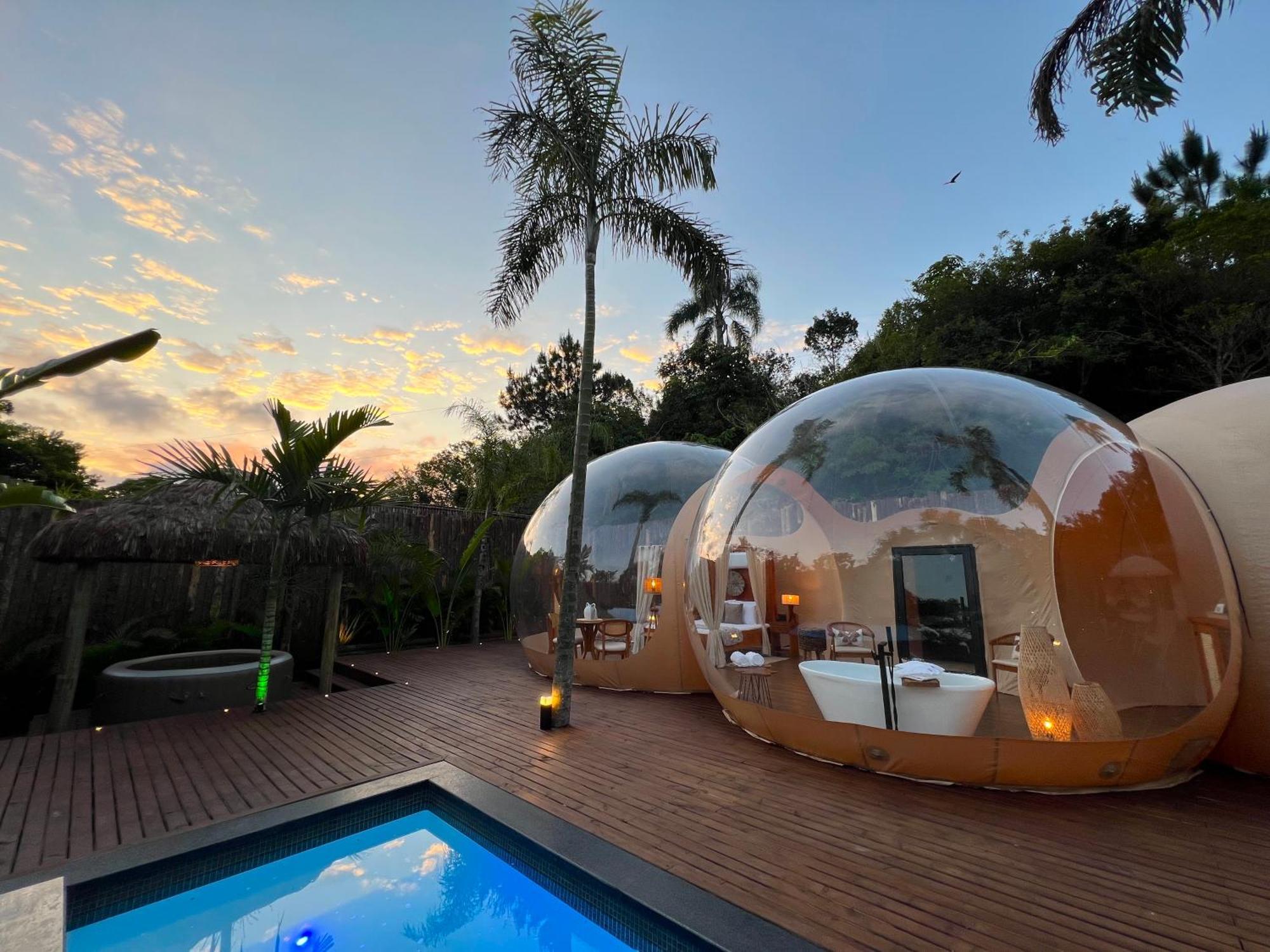 Zion Bubble Glamping Hotell Florianópolis Exteriör bild