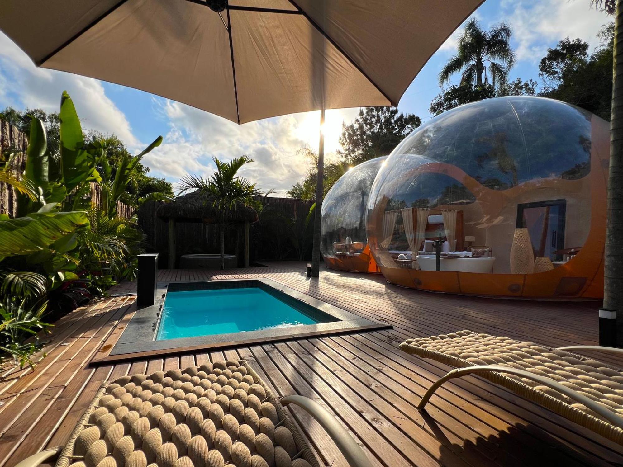 Zion Bubble Glamping Hotell Florianópolis Exteriör bild
