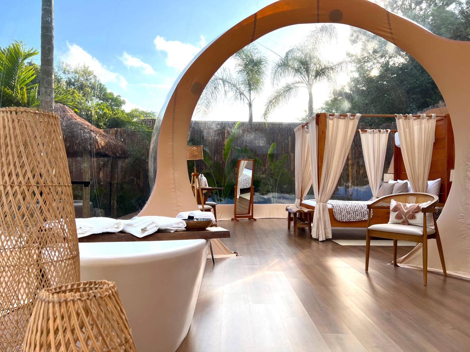 Zion Bubble Glamping Hotell Florianópolis Exteriör bild