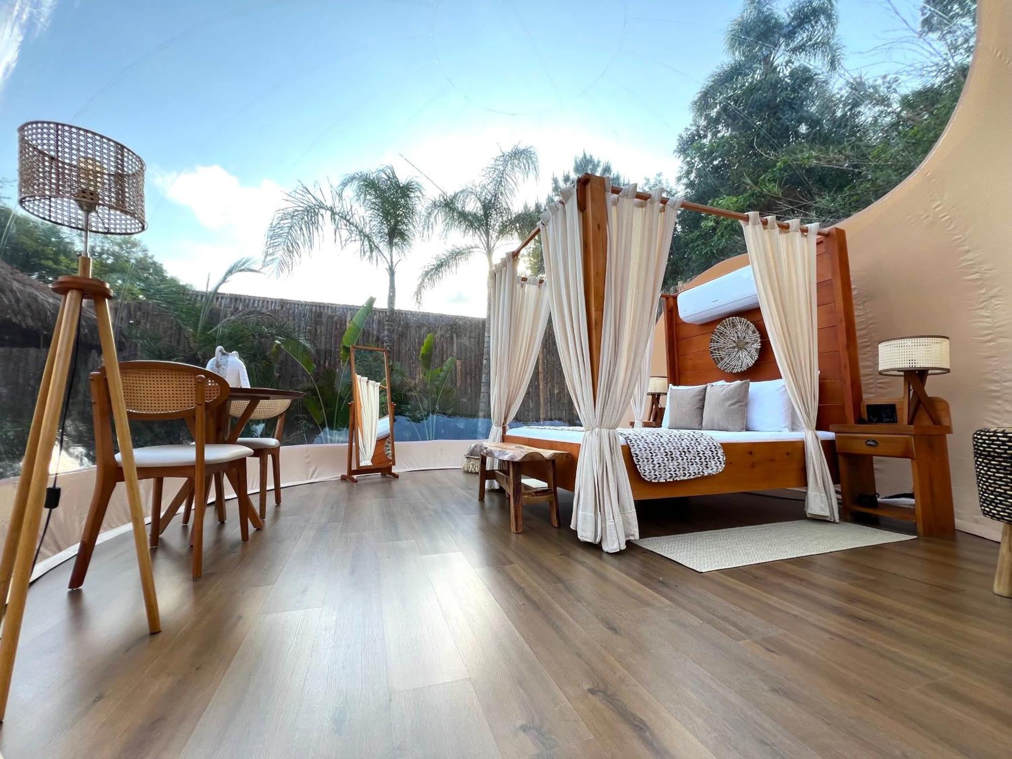 Zion Bubble Glamping Hotell Florianópolis Exteriör bild