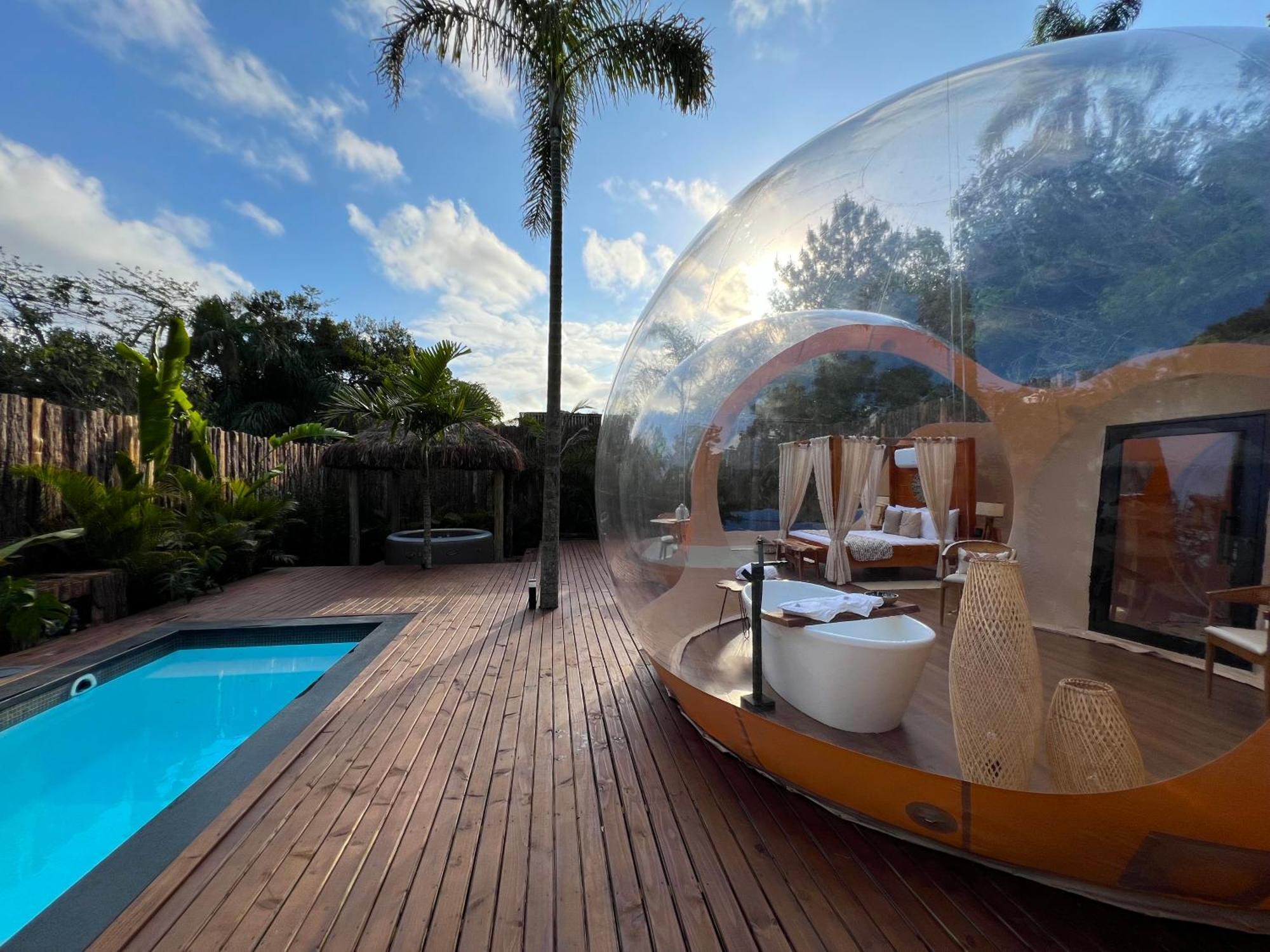 Zion Bubble Glamping Hotell Florianópolis Exteriör bild
