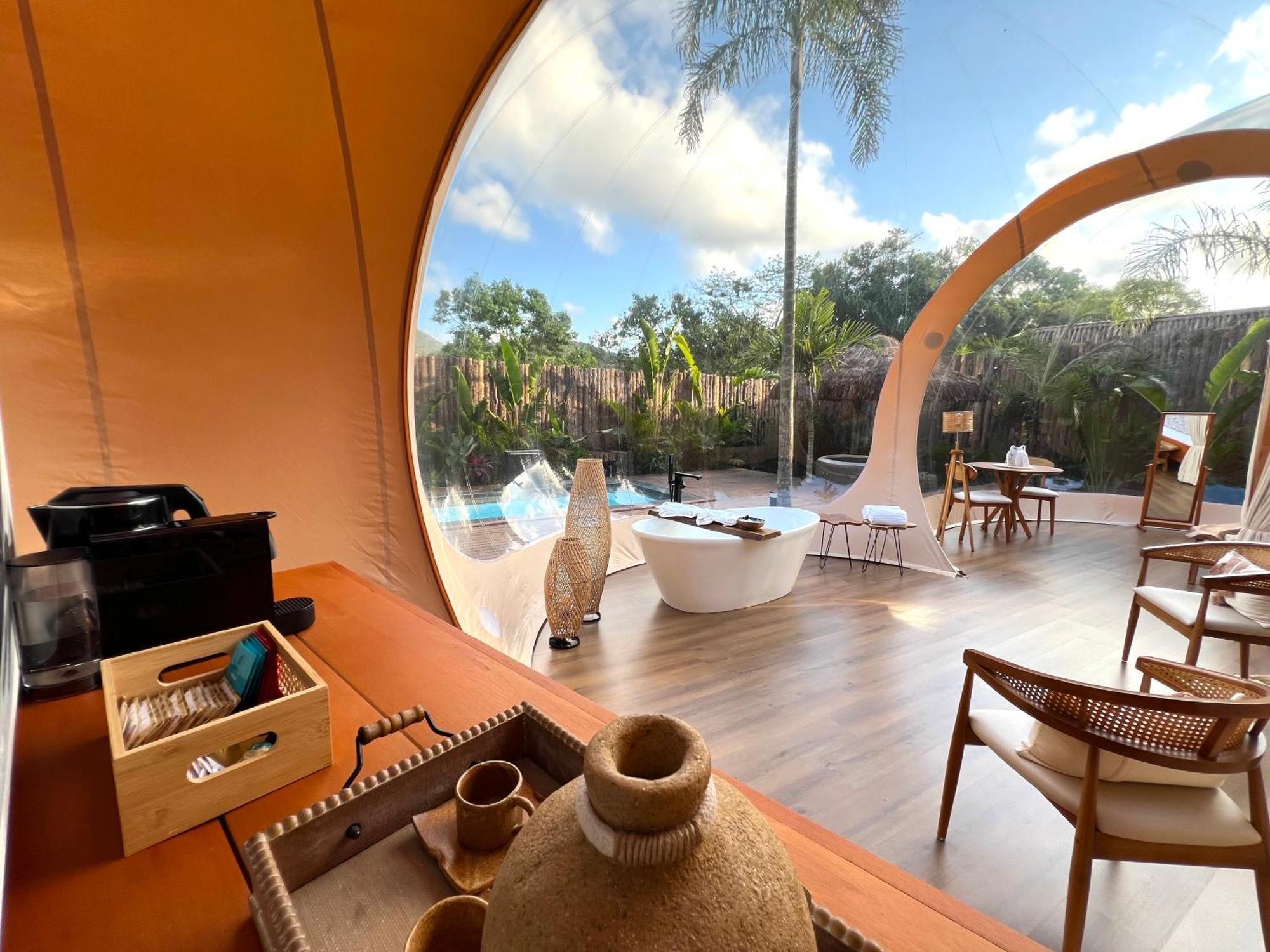 Zion Bubble Glamping Hotell Florianópolis Exteriör bild