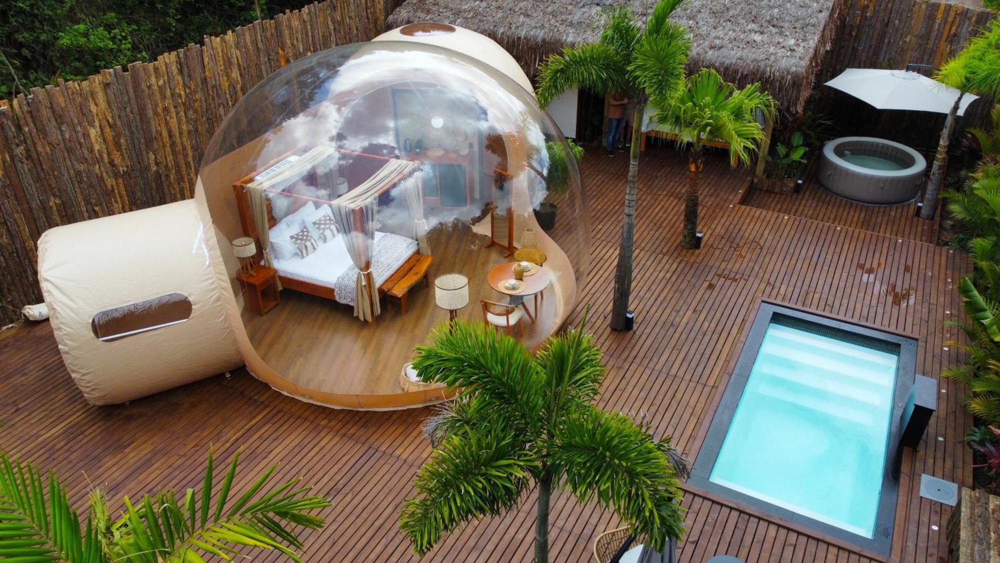 Zion Bubble Glamping Hotell Florianópolis Exteriör bild