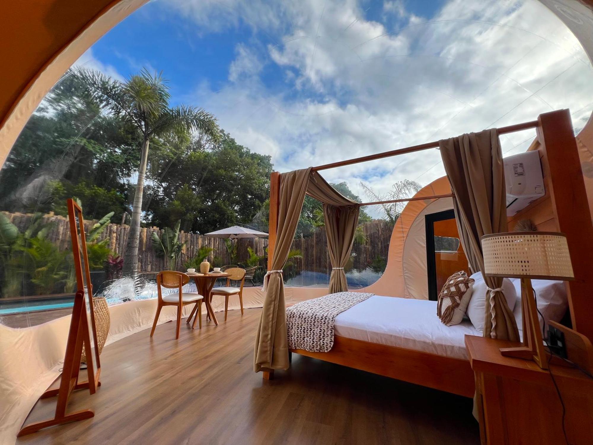 Zion Bubble Glamping Hotell Florianópolis Exteriör bild
