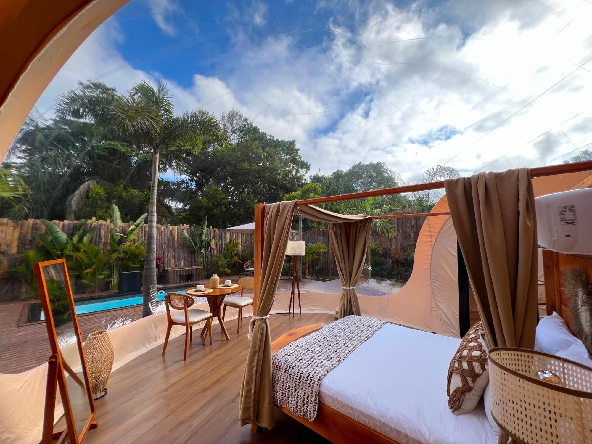 Zion Bubble Glamping Hotell Florianópolis Exteriör bild