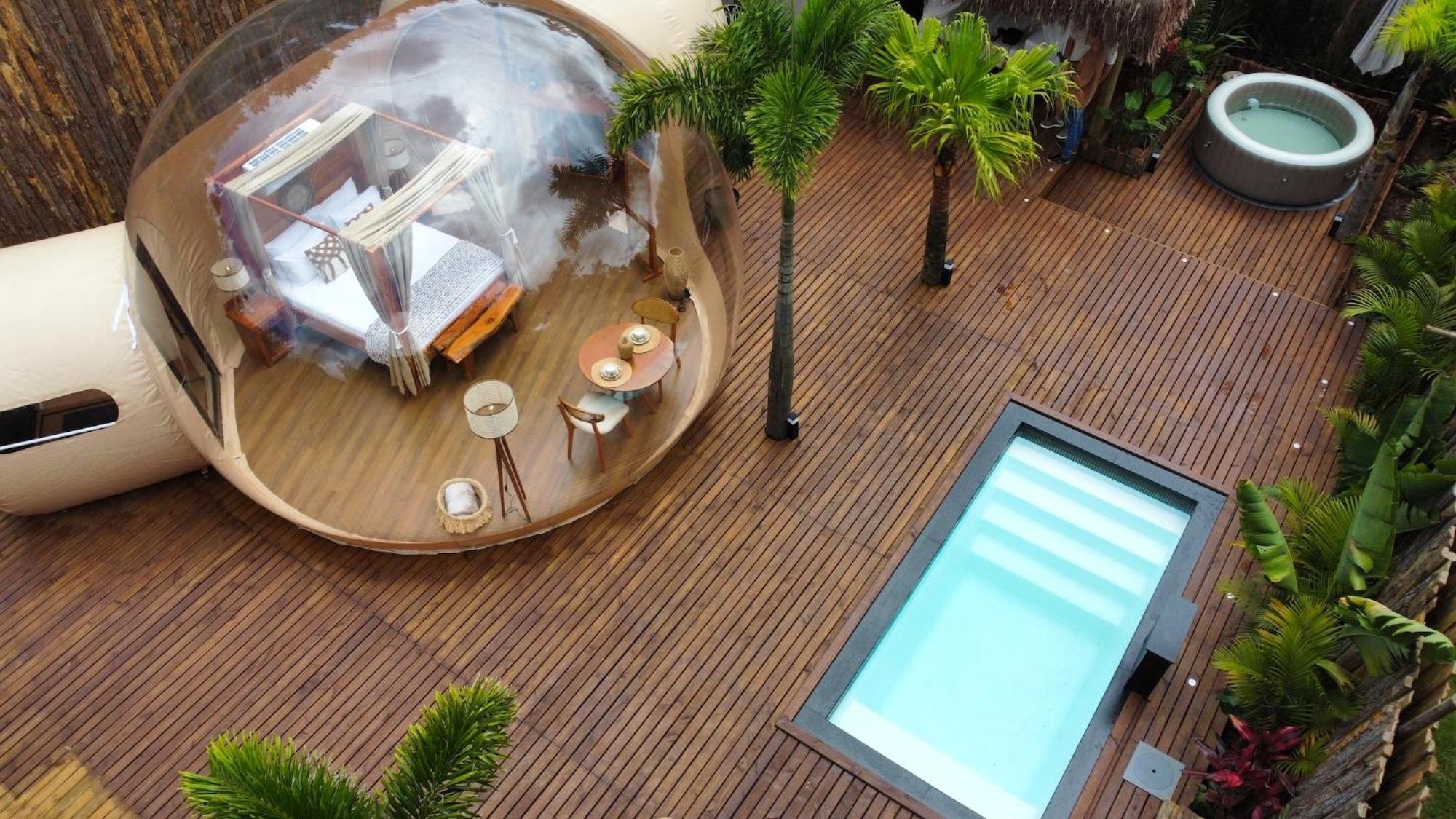 Zion Bubble Glamping Hotell Florianópolis Exteriör bild
