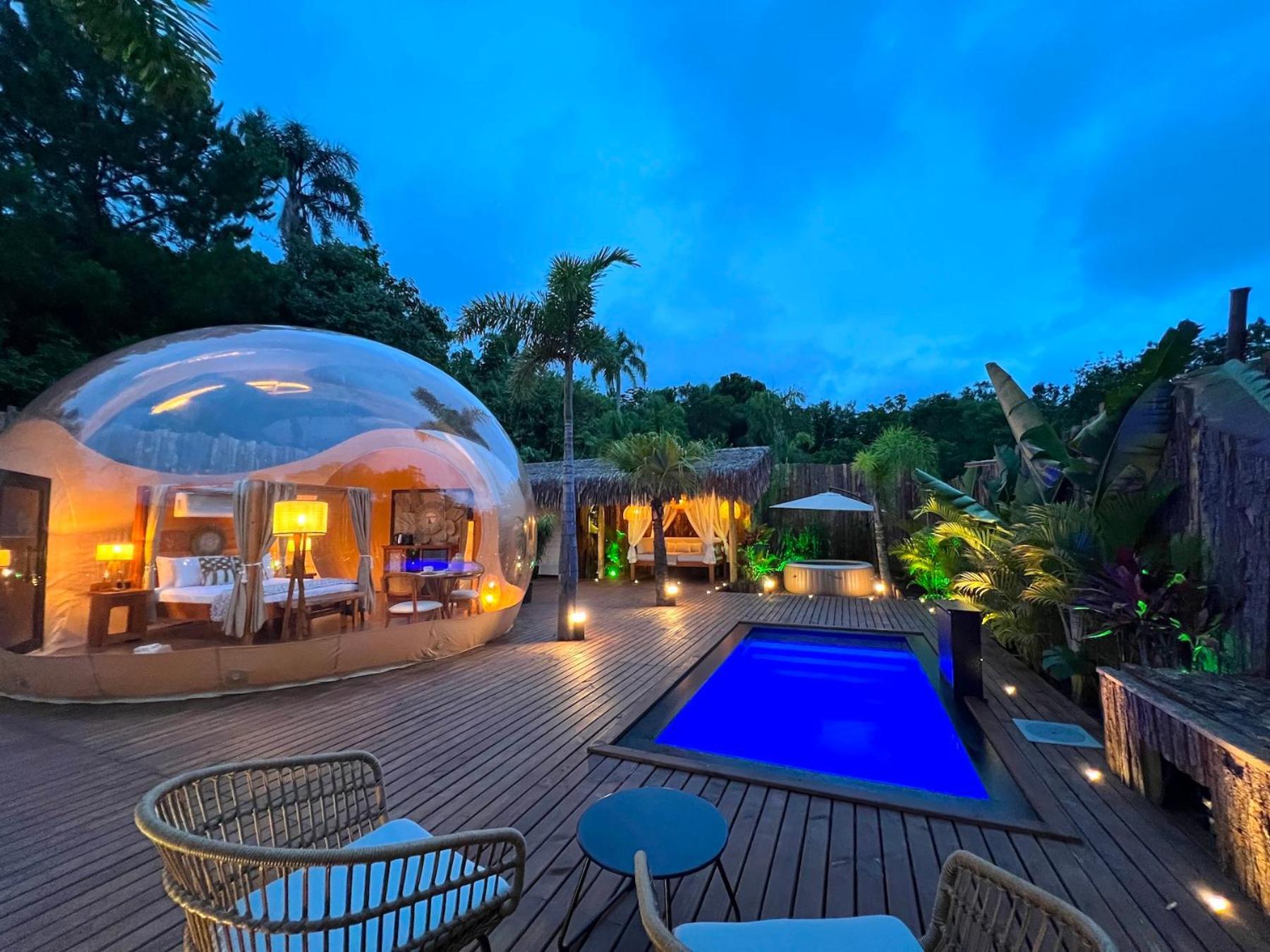 Zion Bubble Glamping Hotell Florianópolis Exteriör bild