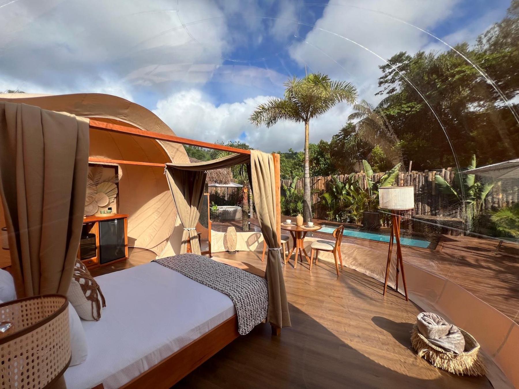Zion Bubble Glamping Hotell Florianópolis Exteriör bild