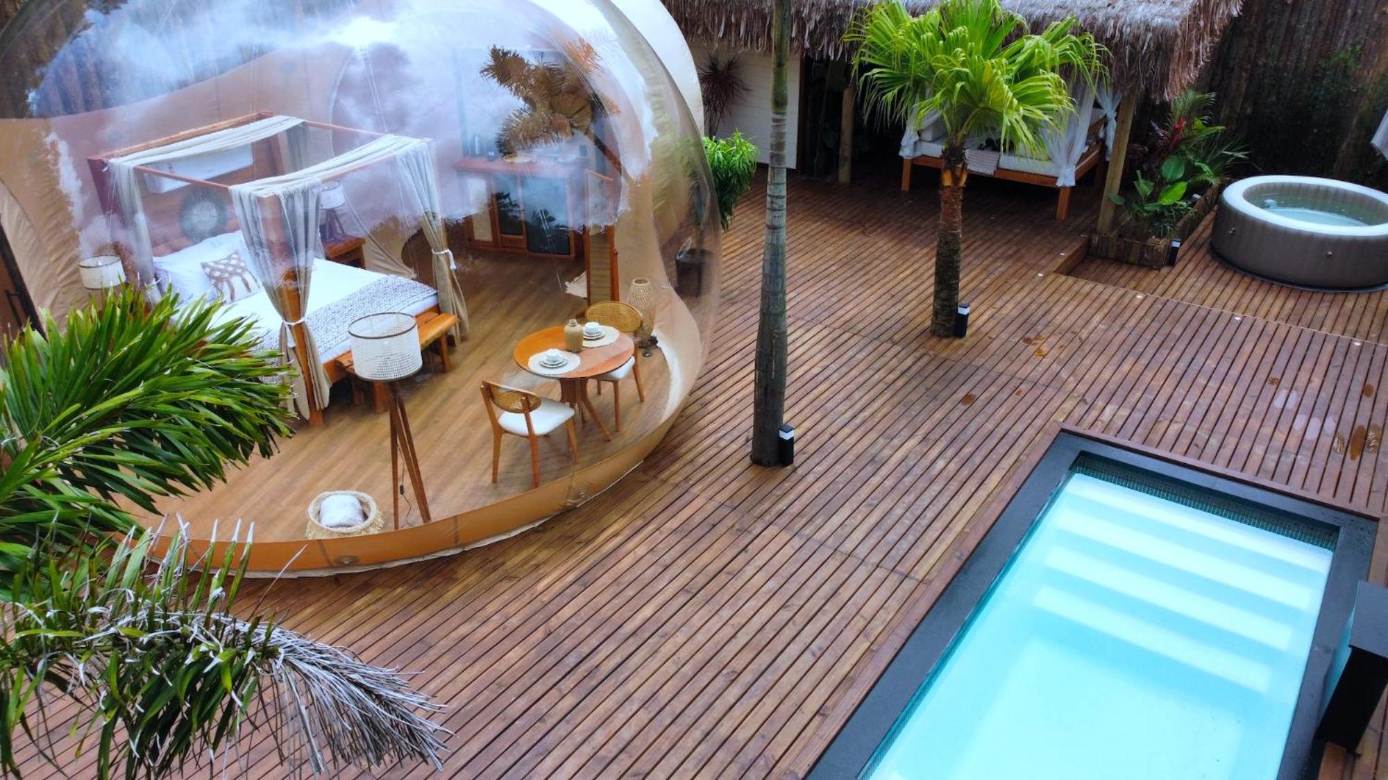 Zion Bubble Glamping Hotell Florianópolis Exteriör bild